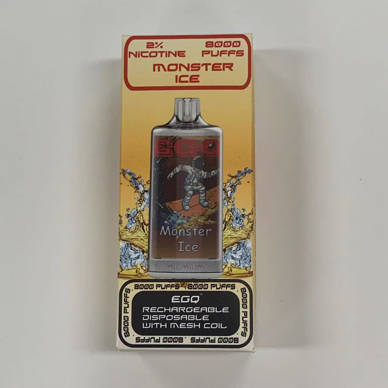 8000 puffs Rechargeable Disposable Electronic Cigarette