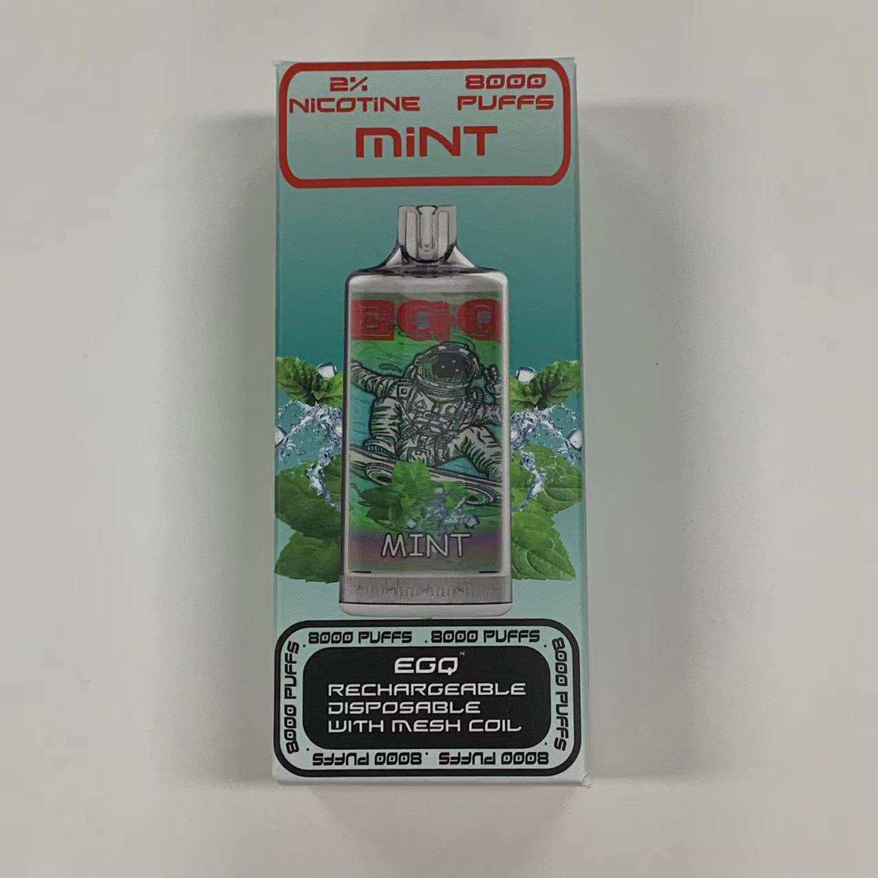 8000 puffs Rechargeable Disposable Electronic Cigarette