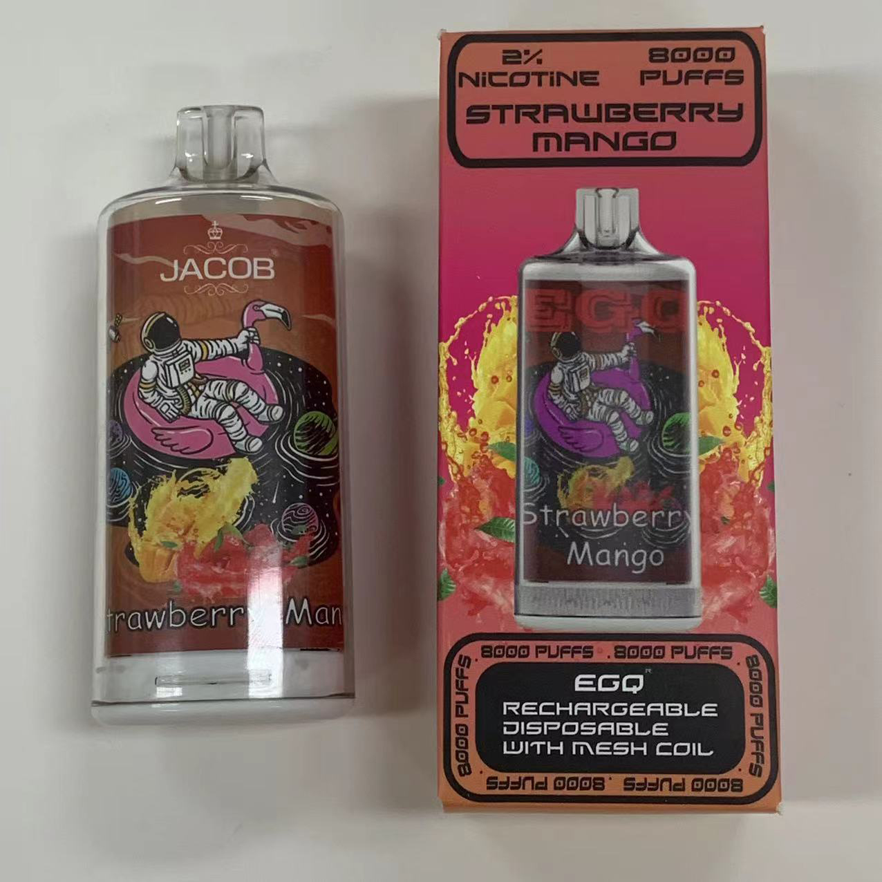 8000 puffs Rechargeable Disposable Electronic Cigarette