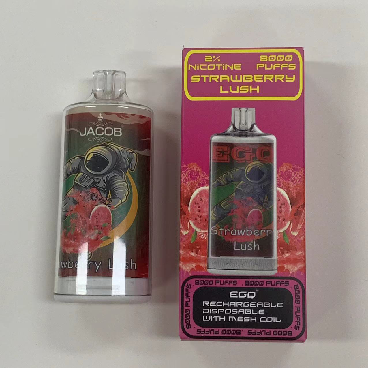 8000 puffs Rechargeable Disposable Electronic Cigarette