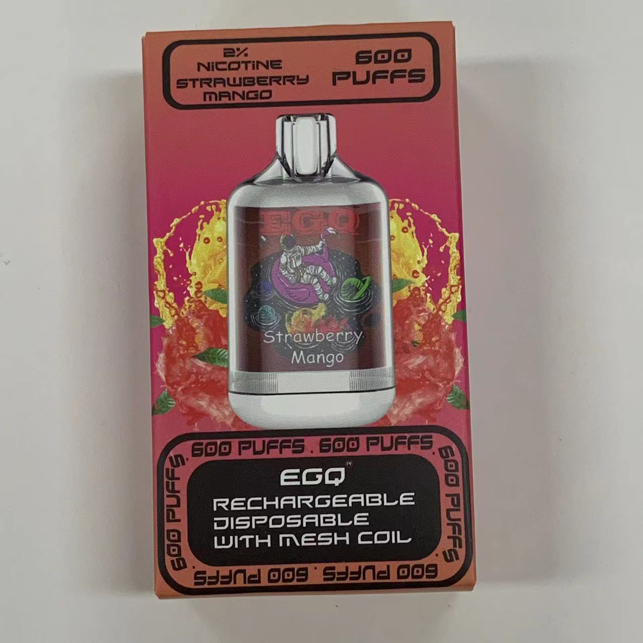 The Latest Mini Disposable 600 Puffs E-Cigarette