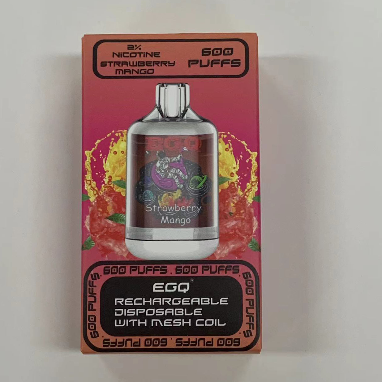 The Latest Mini Disposable 600 Puffs E-Cigarette