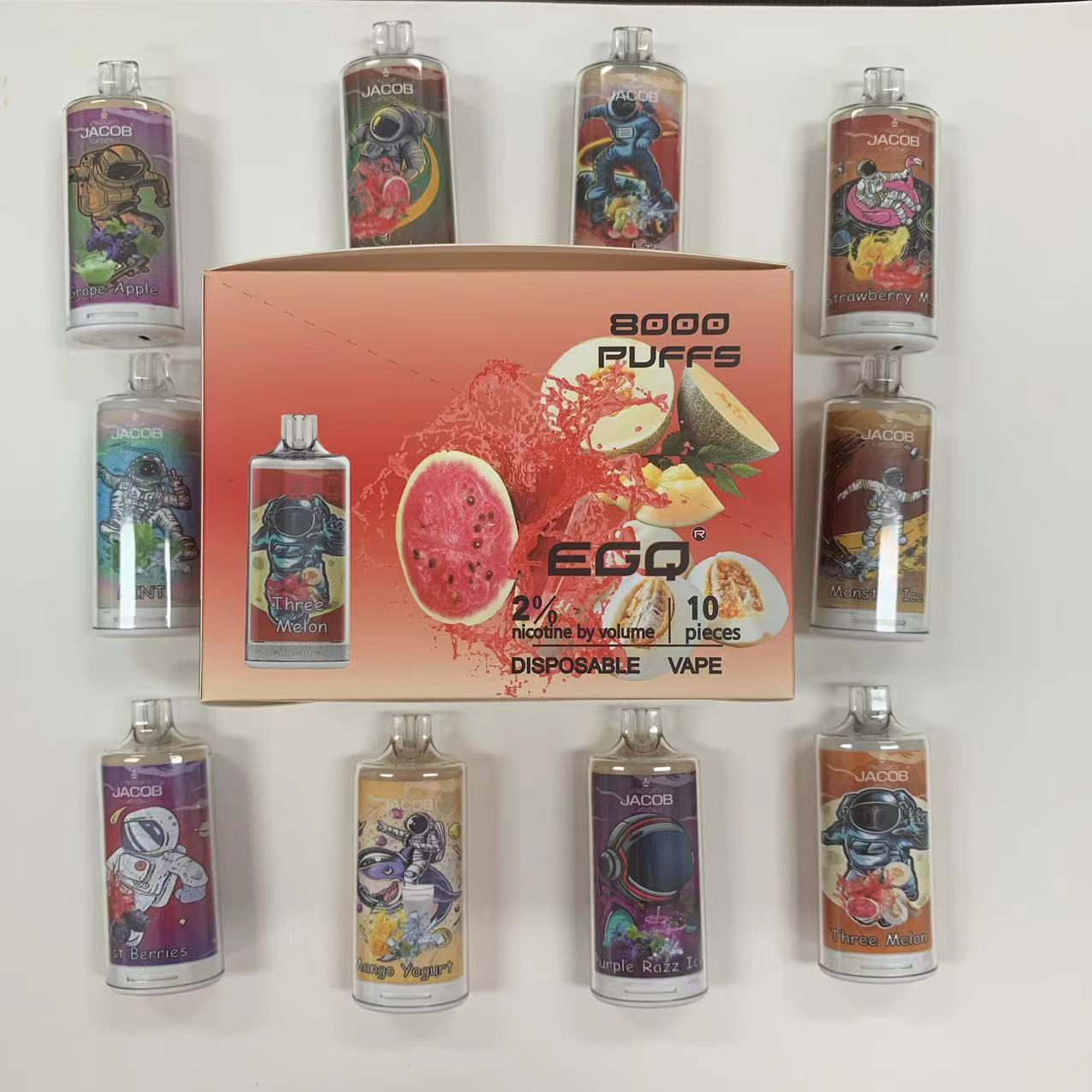 8000 puffs Rechargeable Disposable Electronic Cigarette