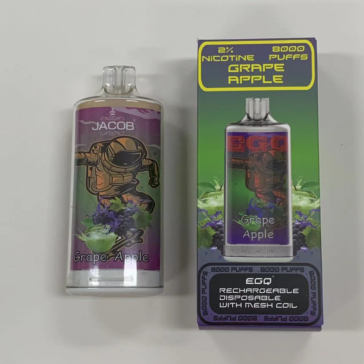 8000 puffs Rechargeable Disposable Electronic Cigarette