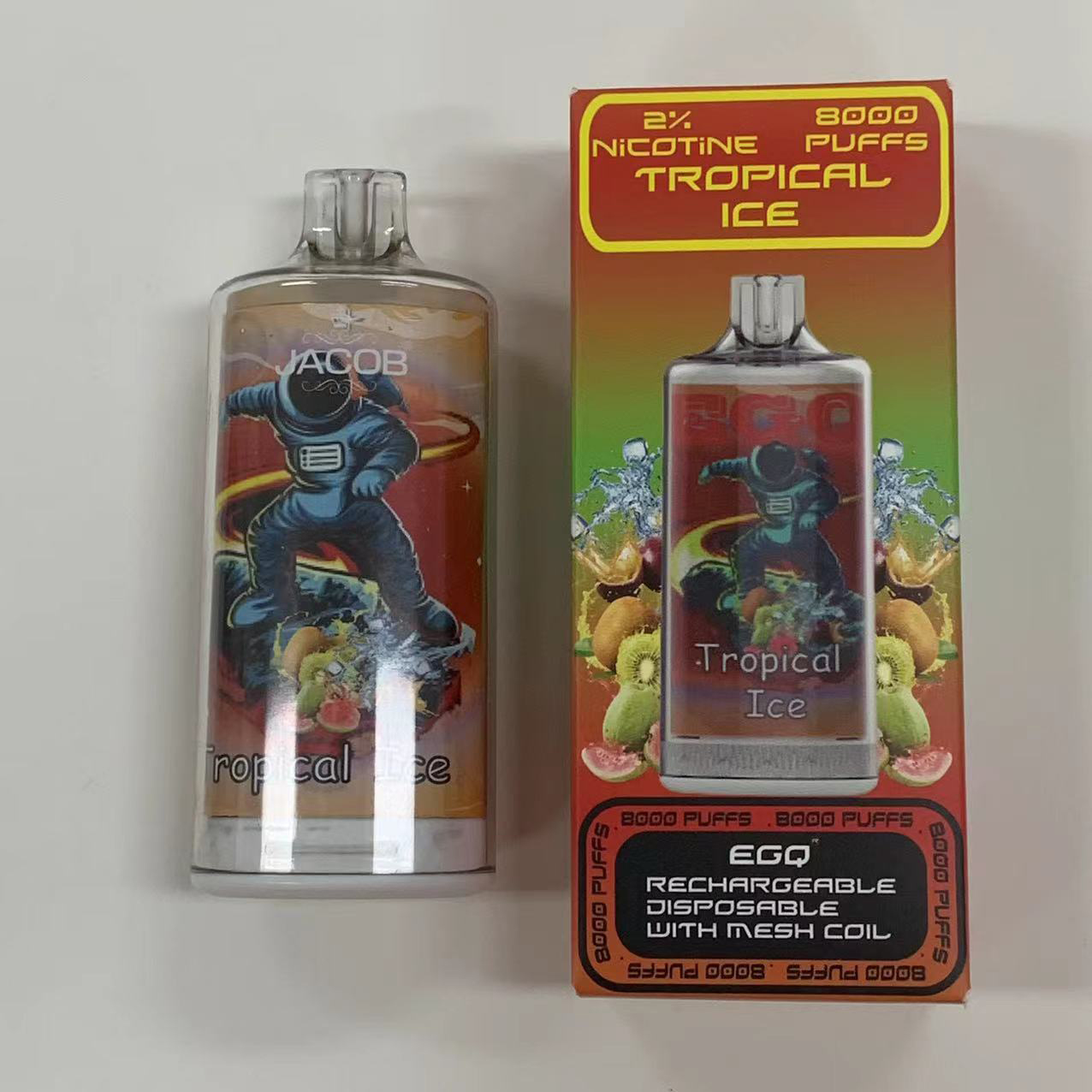 8000 puffs Rechargeable Disposable Electronic Cigarette