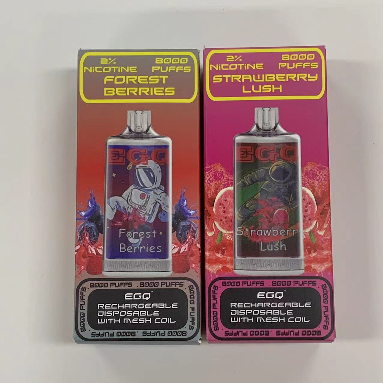 8000 puffs Rechargeable Disposable Electronic Cigarette