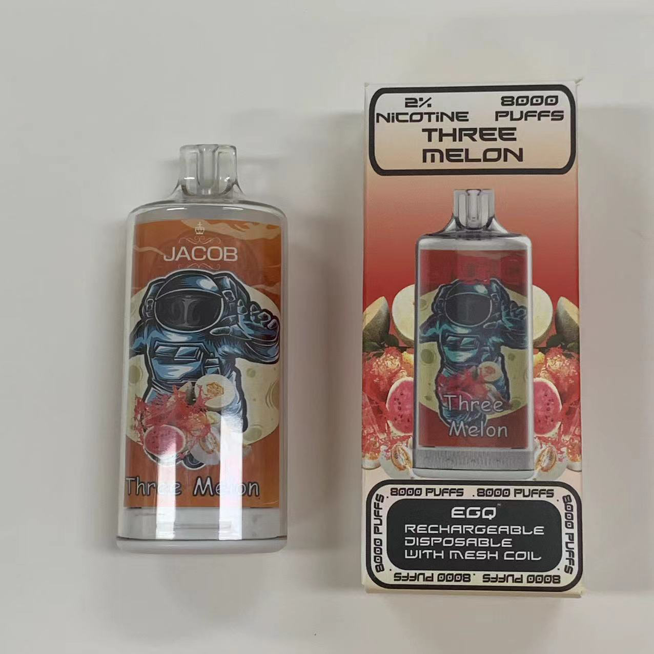 8000 puffs Rechargeable Disposable Electronic Cigarette