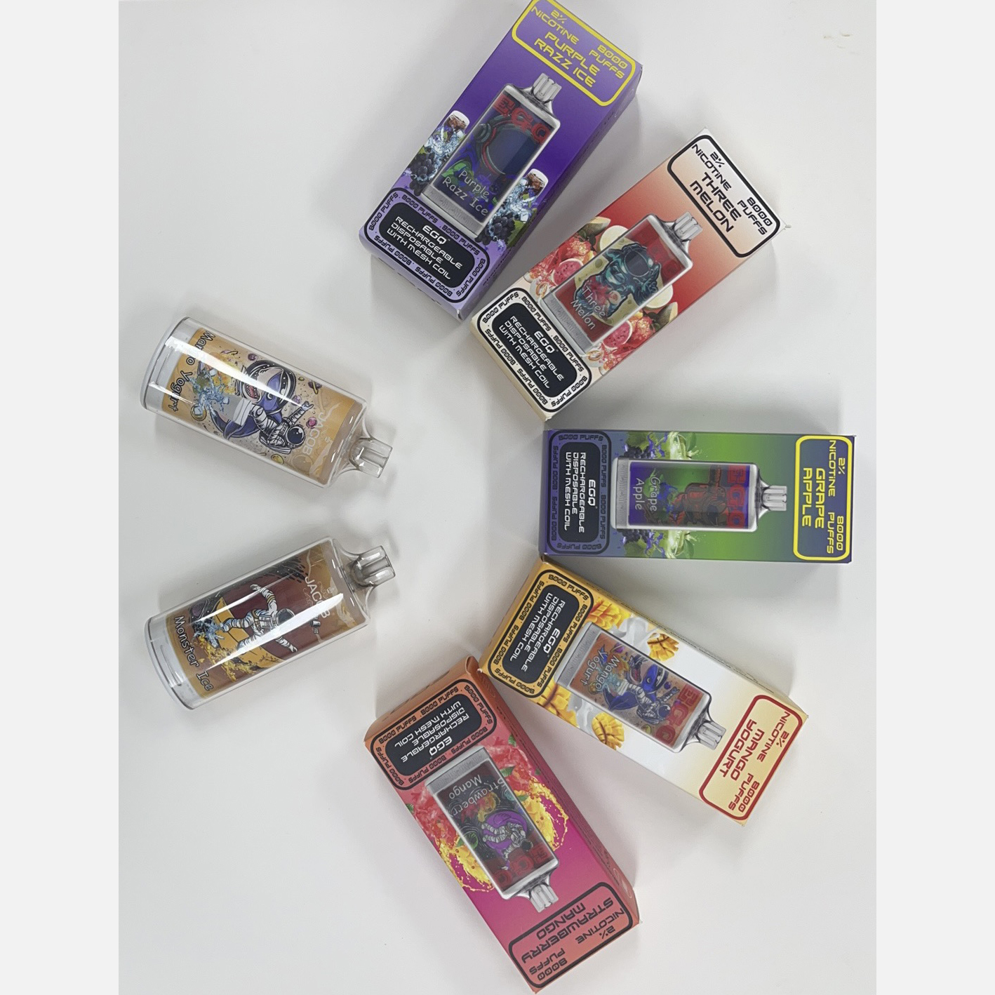 8000 puffs Rechargeable Disposable Electronic Cigarette