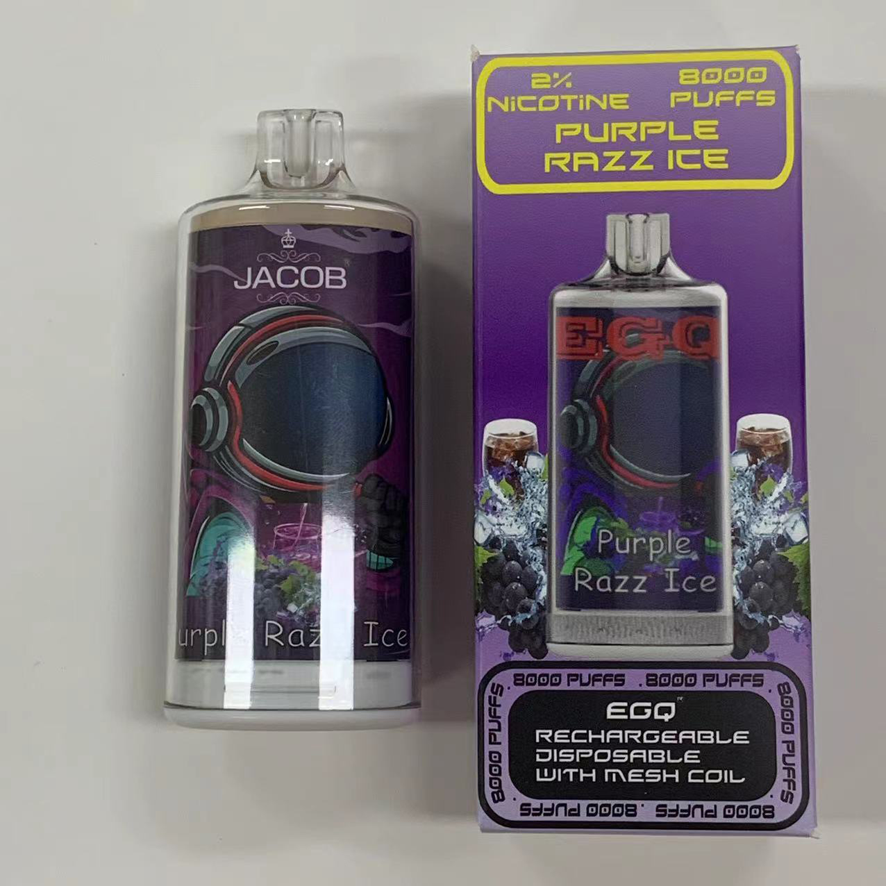 8000 puffs Rechargeable Disposable Electronic Cigarette